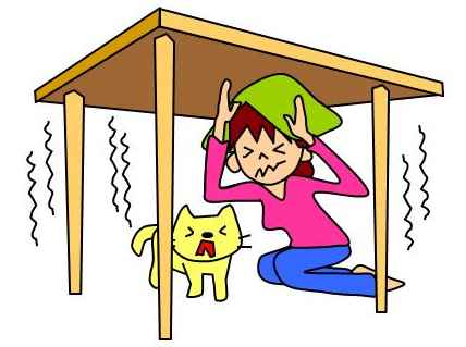 まずは身の安全を確保して・・